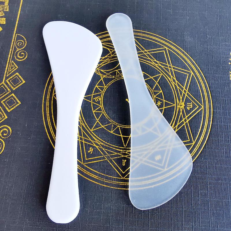 Fan-Shaped Mask and Cream Mixing Stick Set - 10cm