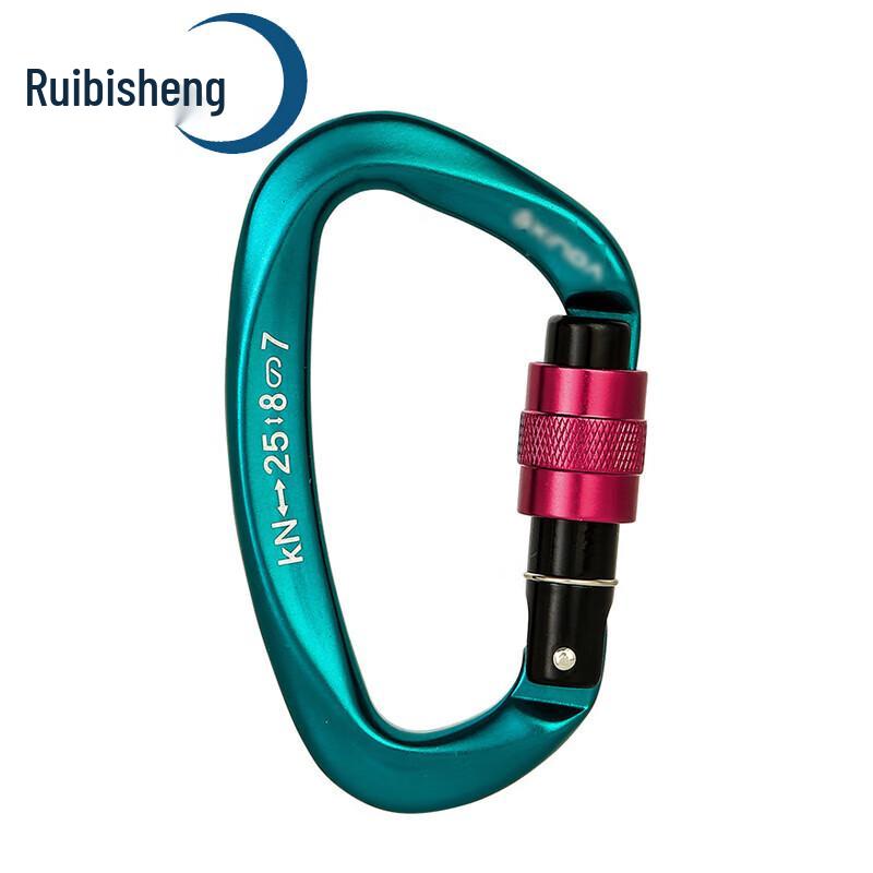 Ruibisheng D-Shape Climbing Carabiner Safety Lock