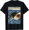 Katze jagt Hai T-Shirt unisex T-Shirt