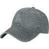 Jesus Is My God Graphic Washed Baseball Cap Cotton Adjustable Low Profile Dad Hat for Unisex
