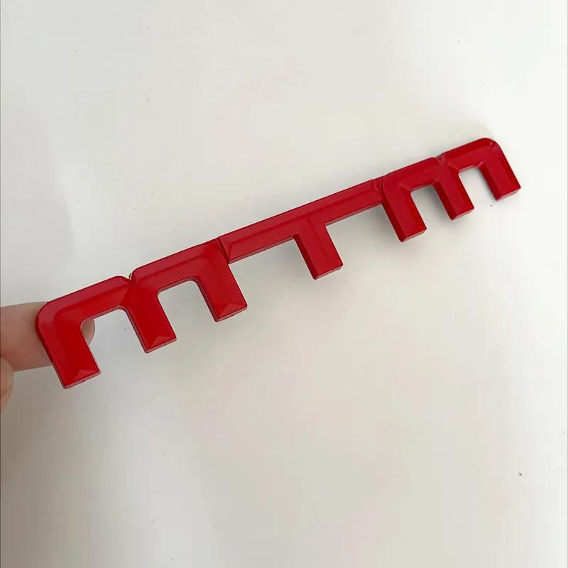 New 3D Metal MTM Car Body Side Badge Rear Trunk Emblem Sticker for Volkswagen VW Golf Passat Jetta Touareg Tiguan Polo CC BoraNB10