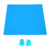 3D Design Mat Durable Elastic Flexible Convenient Silicone Template Pad with Finger Caps