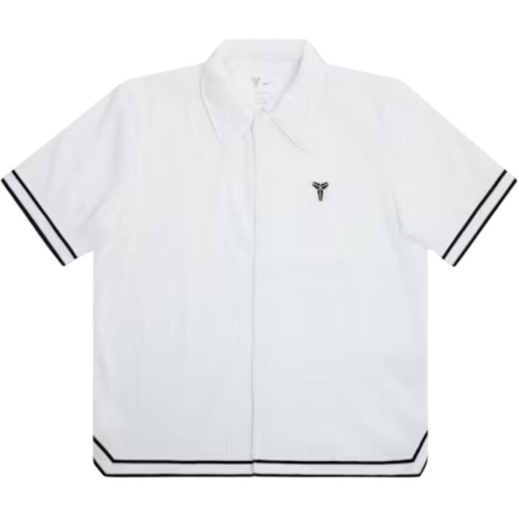 

Nike SS25 Что за мода Кобе Удобная повседневная футболка с коротким рукавом Мужские топы Белая IB0020-100 XL