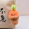 1Pc Cute Snapper Head Set Keychain Cat Plush Action Figure Key Chain Doll Pendant Bag Accessories Baby Keyring