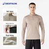 Decathlon Men's Warm Quick-Dry Long-Sleeve Running T-Shirt