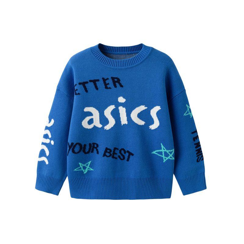ASICS Sweater Sports Performance Blue Children Aged 3 7 Years Old 334241033042-1406 105