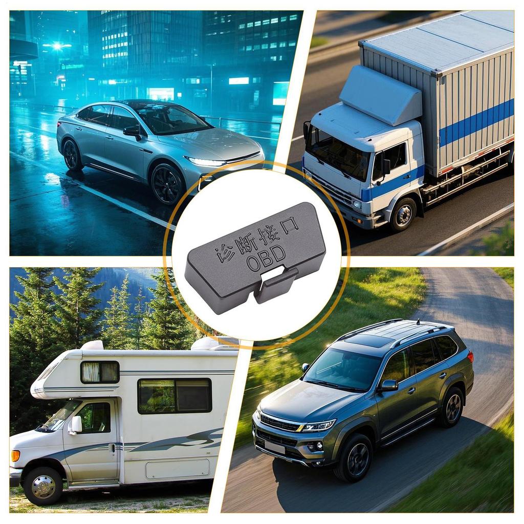 Obd Port Cover Obd Port Dust Cover Interface Protector Interface Seals Protector Secure Fit For Auto Repair Vehicle Preservation