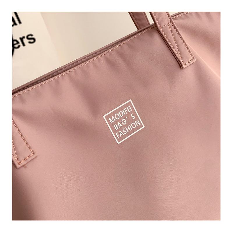 Pendlertasche fürs Klassenzimmer, Canvas-Tasche, wasserdicht, Nylontasche, große Tasche, lässig, Damen, großes Fassungsvermögen, Umhängetasche