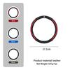 AAAYR1 Nappa Leather Car Wheel Steering Cover Non-slip Cover Accessories For Opel Corsa Astra Insignia Vectra Zafira Meriv Ampera
