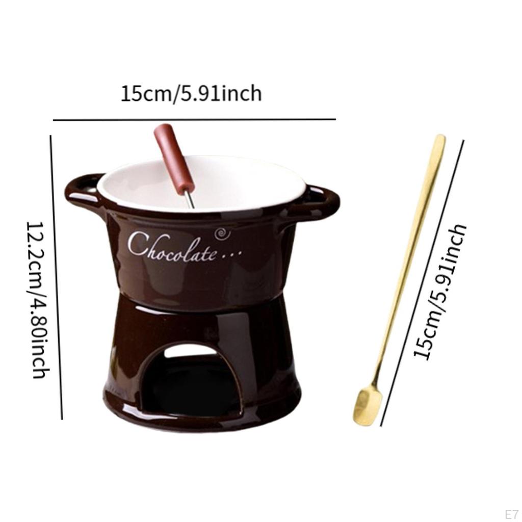 Fondue Cup for Candy, , Cheese, Tapas, Butter Warmer, Snack, Chocolate, Cup,