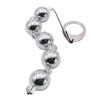 Stainless Steel Anal Beads Male and Female Chrysanthemum Masturbation Tool Alternative Pleasure Passion Anal Climax Adult Supplies