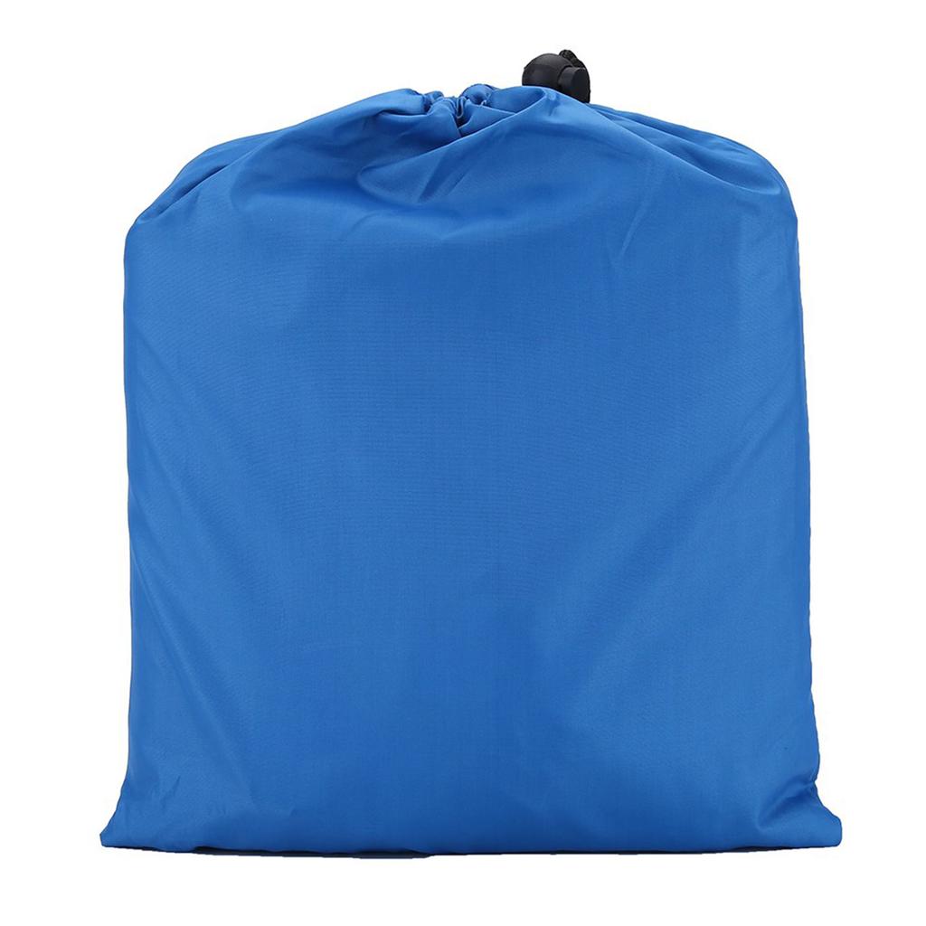 Zewnętrzna przenośna lekka wodoodporna osłona przeciwdeszczowa z plandeką przeciwdeszczową (niebieski)