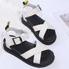 Women's Plus Size New Summer Chunky Sole Open Toe Fashion Beach Roman Sandals European American Style