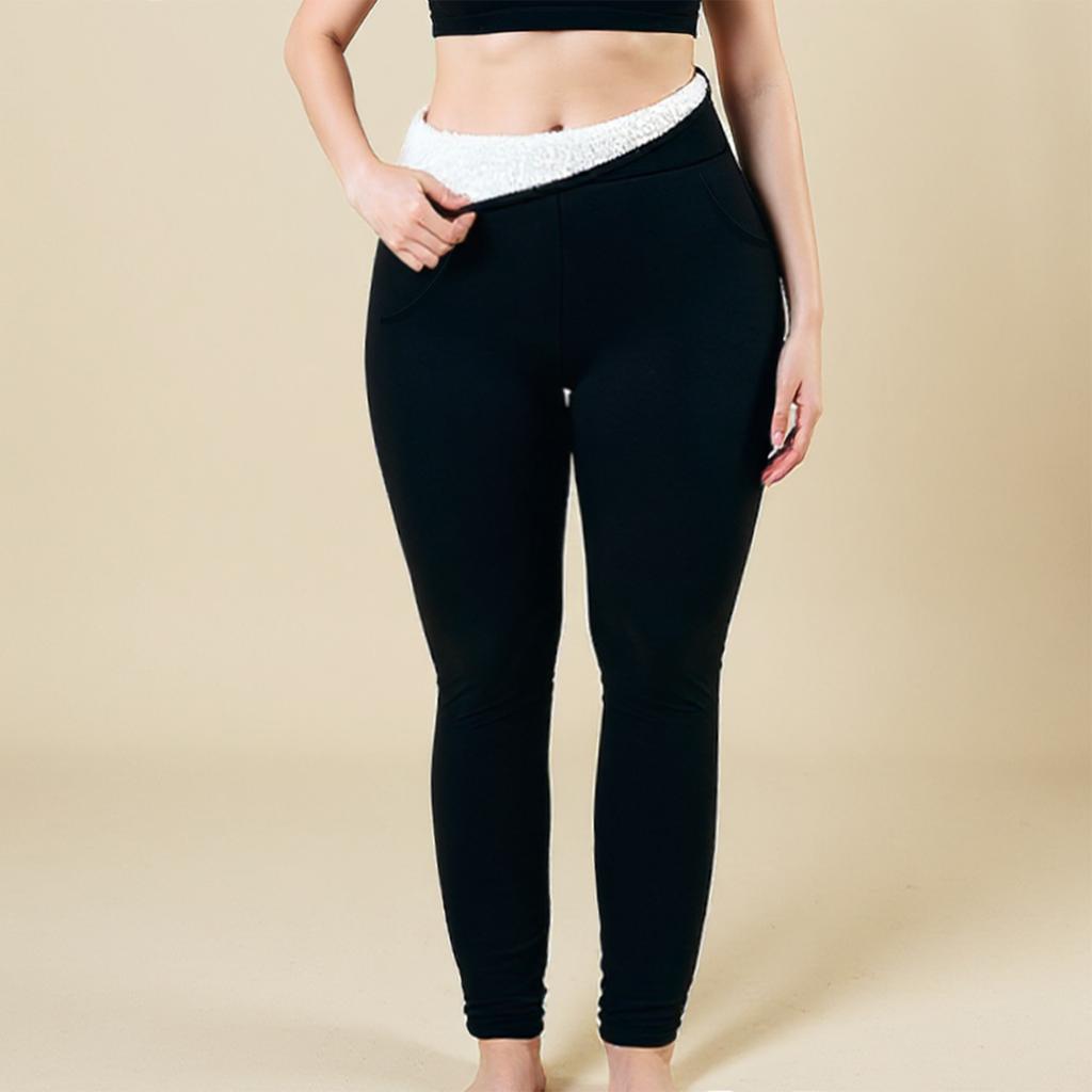 Women's Fleece Lined Thickened Warm Base Leggings