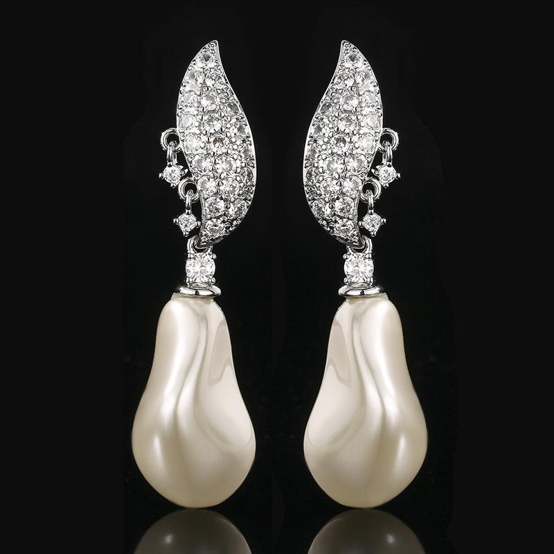 Jewelry Earrings Jewelry Baroque Imitation Natural Pearl Women s French Retro Premium Light Luxury