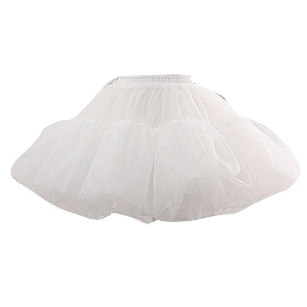 A-line Petticoat Crinoline Slips Wedding Accessories Short Organza Tutu Skirt 50s Vintage Puffy Underskirt Multi Layers