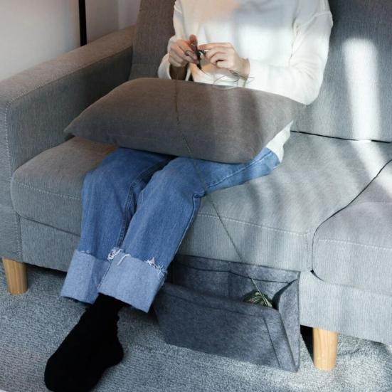 Lovos laikymo krepšys, veltinis, pakabinamas stalas prie lovos sofos miegamojo laikiklis