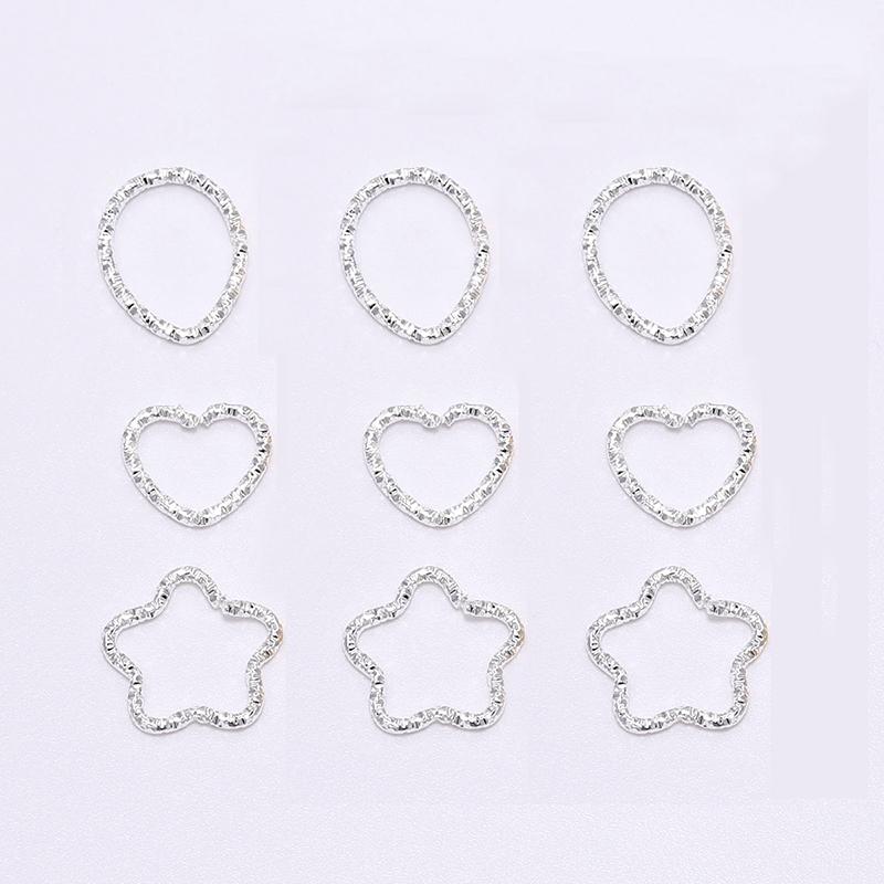 30-100 Stück/Los 8-20 mm Goldene Biegeringe Runde Gedrehte Sprengringe Verbinder Für DIY Schmuckzubehör Herstellungsbedarf