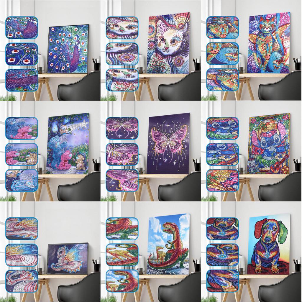 

Алмазная живопись особой формы DIY 5D Частичная дрель Наборы для вышивки крестом Crystal R