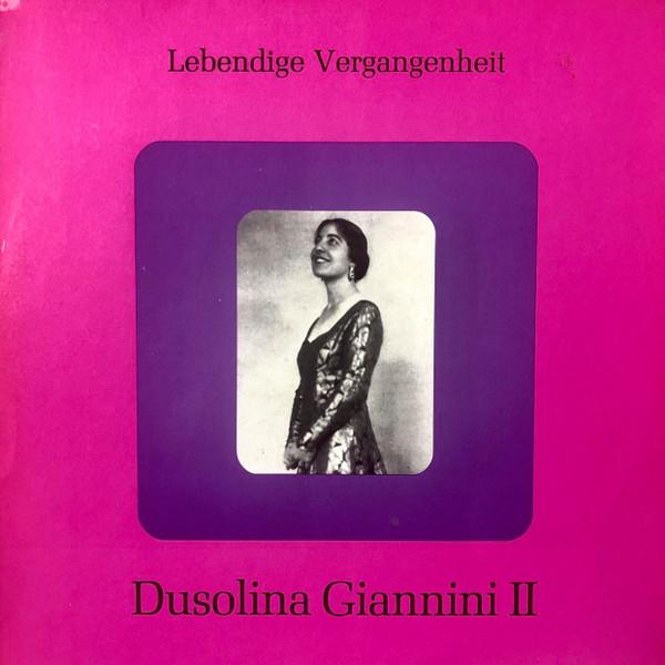

LP Record DUSOLINA GIANNINI Dusolina Giannini II LV282 Lebendige Verga Austria Classical Used