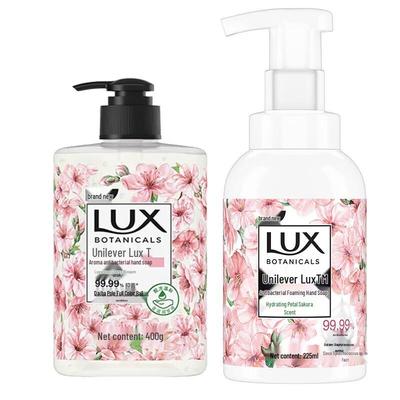 Lux Kirschblüte Antibakterielle Handwäsche & Schäumendes Desinfektionsmittel Set