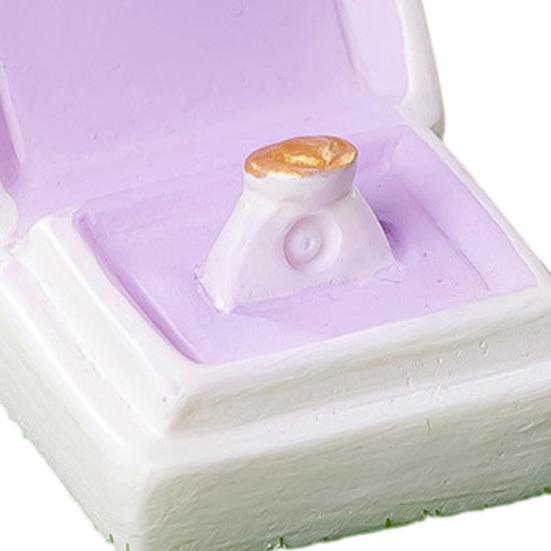 Micro Landscape Ornaments Mini Wedding Scene Decorations with Arches Bouquets Cakes Ring Boxes Resin DIY Garden Accessories Romantic Gift Ideas
