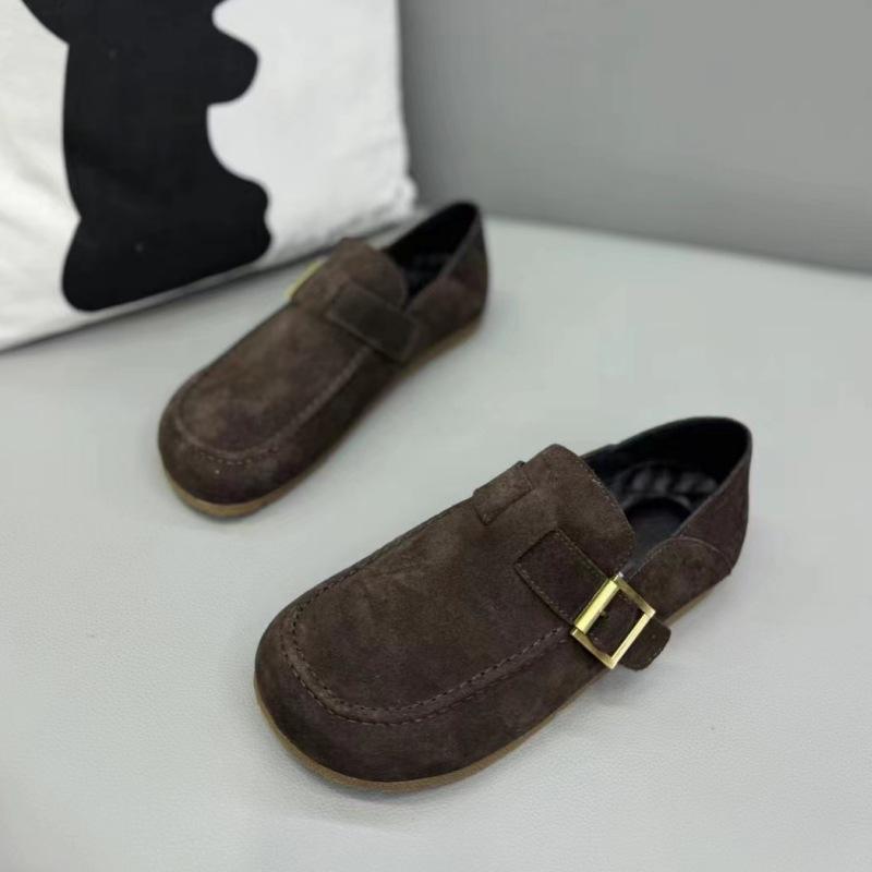 Autumn New Flat Comfortable Beanie Shoes Boken Shoes Lazy Shoes Xs