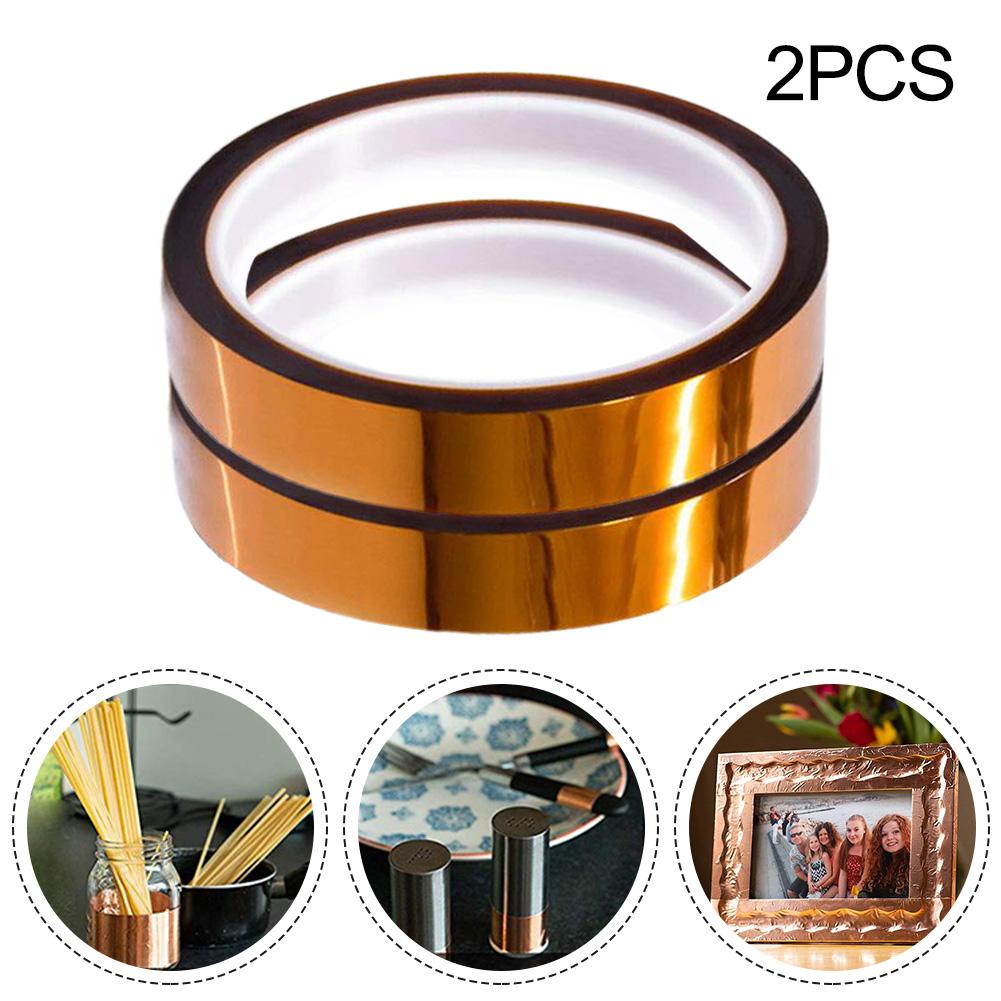 

Полиимидная пленочная термотрансферная лента для экстремальных условий 2 рулона 5 мм x 33 м