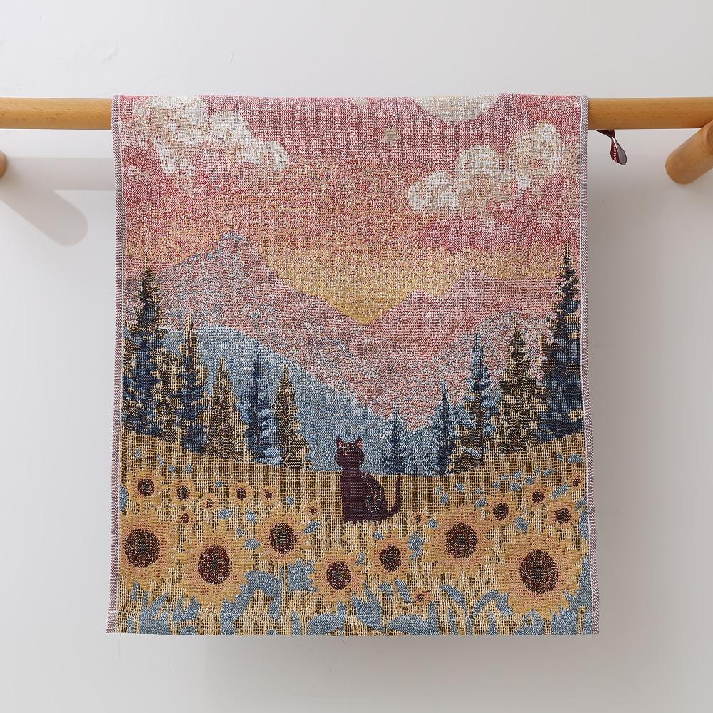 Quick Dry Kitchen Towel 34x40cm Tea Towel High Quality Pure Cotton Dish Cloth Home Restaurant