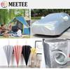 1-5Meters*148cm 190T Meetee Thin Waterproof Fabric Outdoor Sunscreen Sunshade Silver-coated Ripstop Umbrella Cloth Tent Material