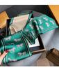 Luxury Design Horse Print Silk Scarf Women Long Soft Satin Hairband Neckerchief Office Hijab Headband Foulard Gift 15*145cm