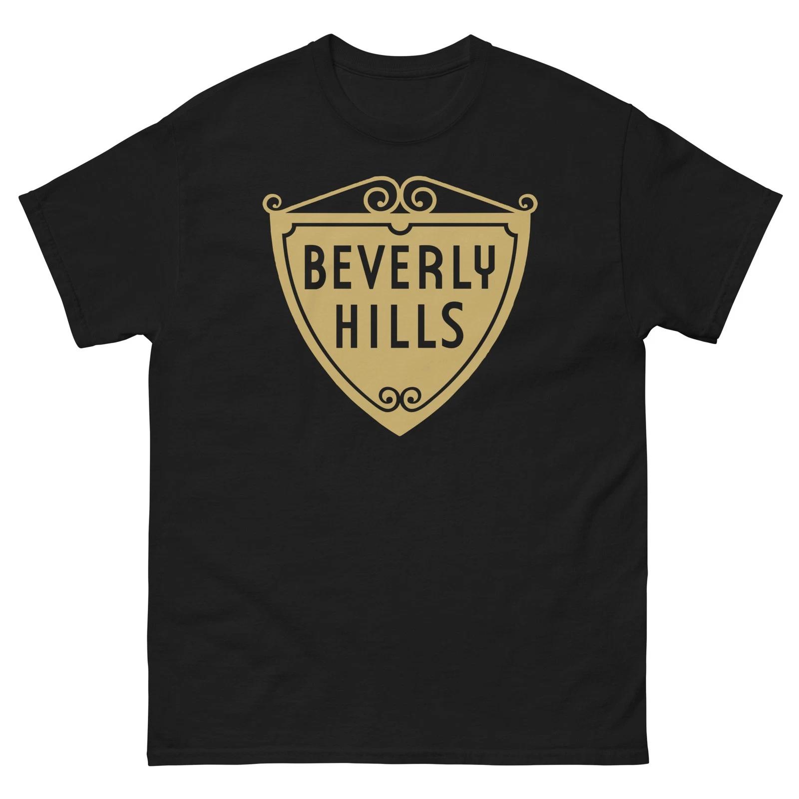 Beverly Hills Black Graphic T Shirt Unisex classic tee S