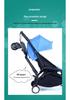Cross-Border Dual Trailer Stroller for Kids