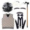 Grandpa Costume Set Old Man Costume Outfit Kids 100 Days of School Costume Set