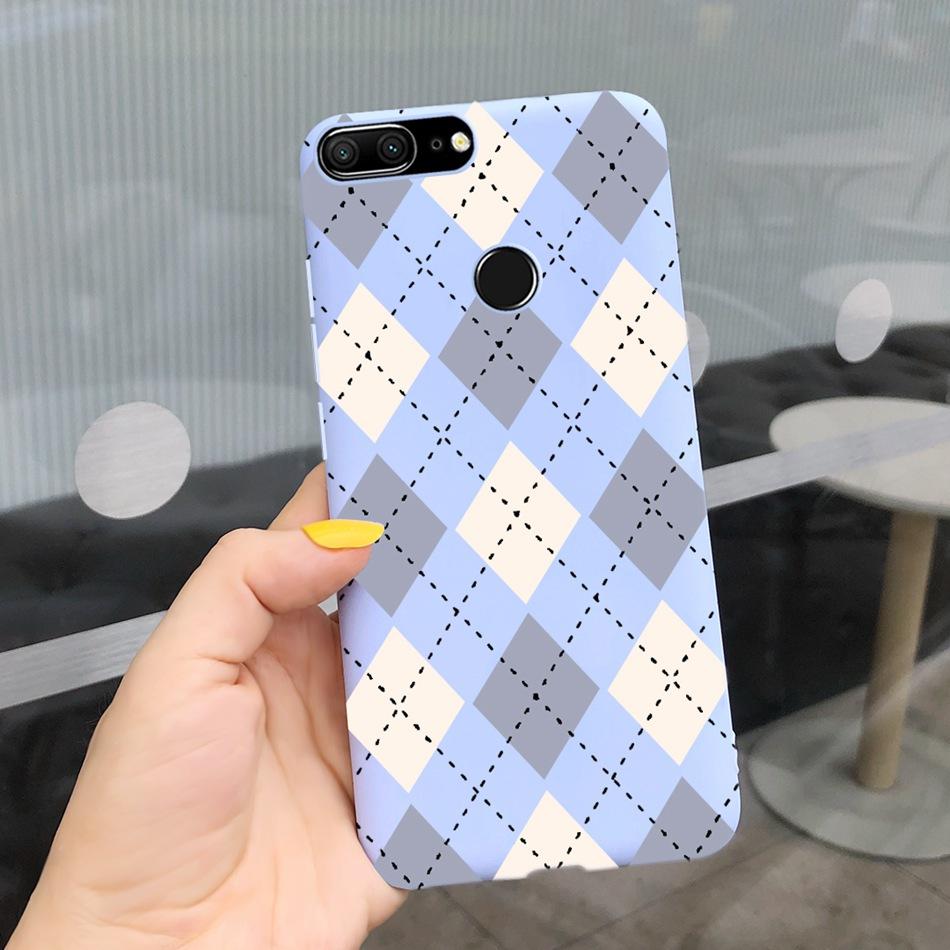 Cute Cartoon Phone Case For Honor 9 Lite LLD-L21 Candy Color Soft Silicone Back Cover For Honor 9 STF-L09 Funda Honor9 9Lite
