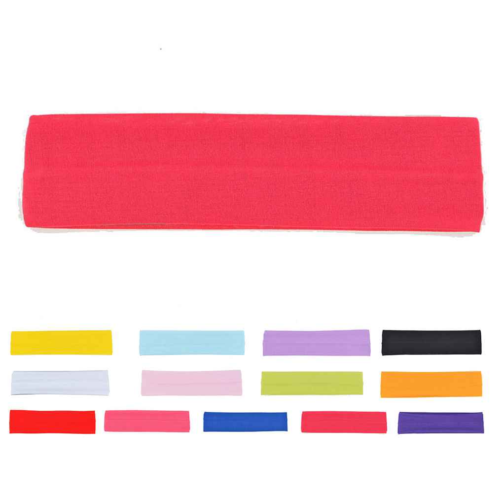 Sports Headband Gym Workout Exercise Yoga Elastic Golf Portable Sweatband Basketball Football Hiking Headwear Running