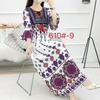 Island Vacation Skirt Xishuangbanna Travel Wear Cotton and Silk Floral Dress Xia Bohemian Skirt
