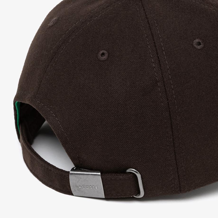 [lacoste] Men's Corduroy Lettering Patch Ball Cap RK413E-55NSKB