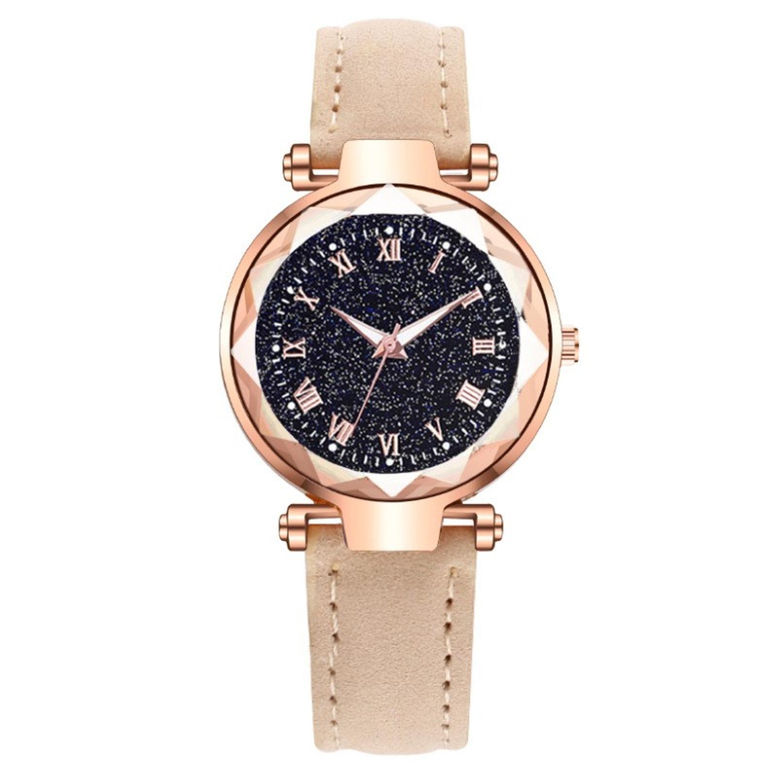 

Женские Модные Винтажные Часы One Size бежевый