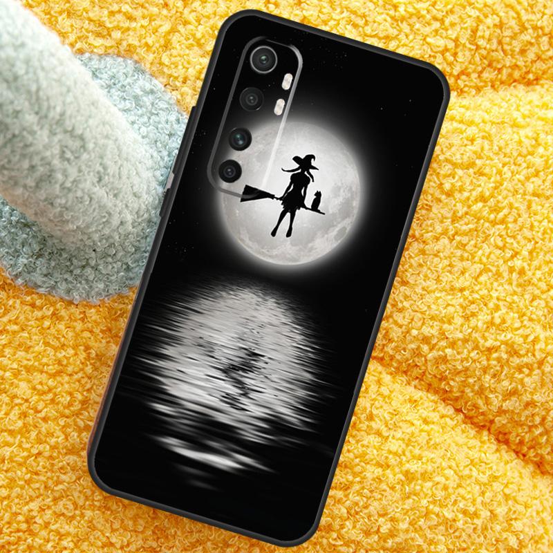 Moon Witch Horror Case For POCO X3 X4 X5 F5 Pro M5s C40 F4 GT F3 Cover For Xiaomi 12T 11T Pro 12 13 Lite 12X