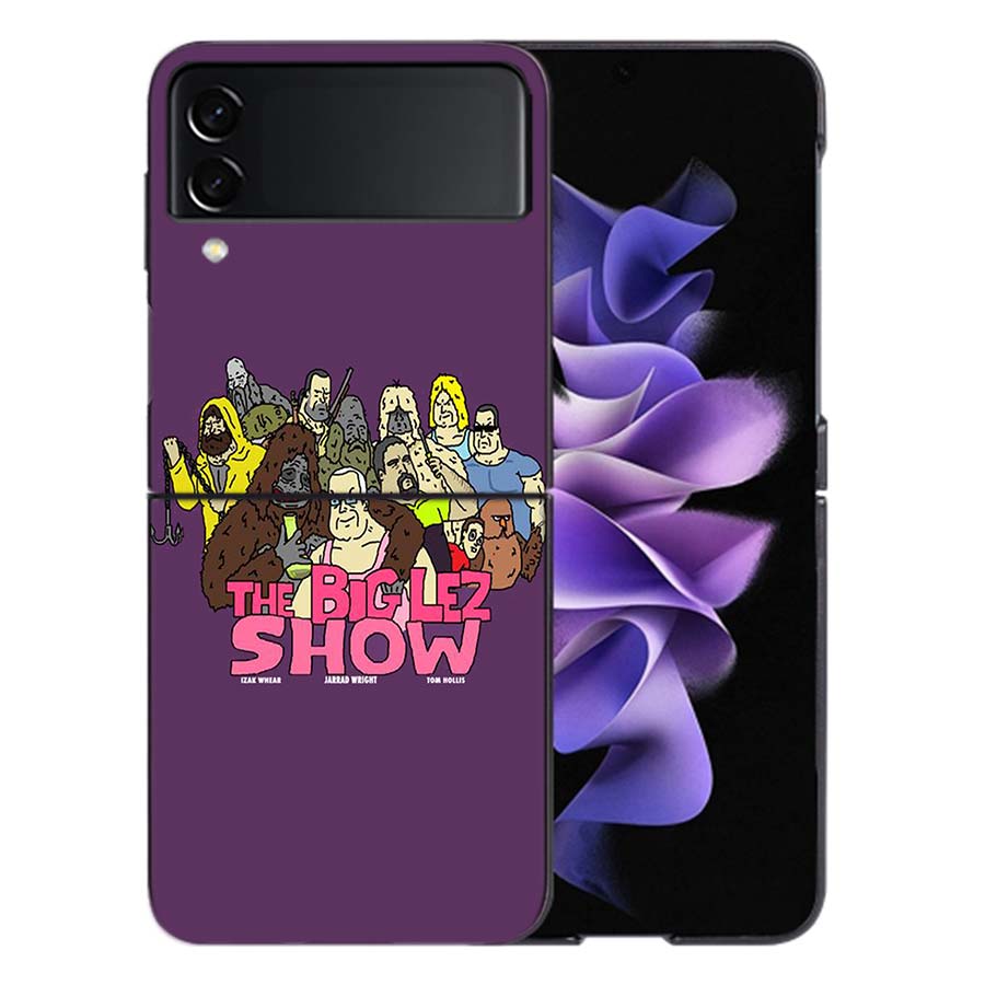 The Big Lez Show Choomah Coque For Samsung Z Flip7 6 Galaxy Case Shockproof Z Flip5 Z Flip3 4 5G Hard Cover Phone TPU PC Hard F