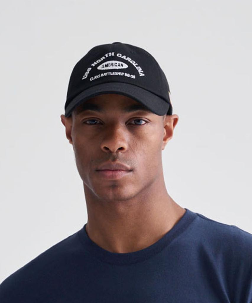 Pentaon Uss North Carolina Black Ball Cap