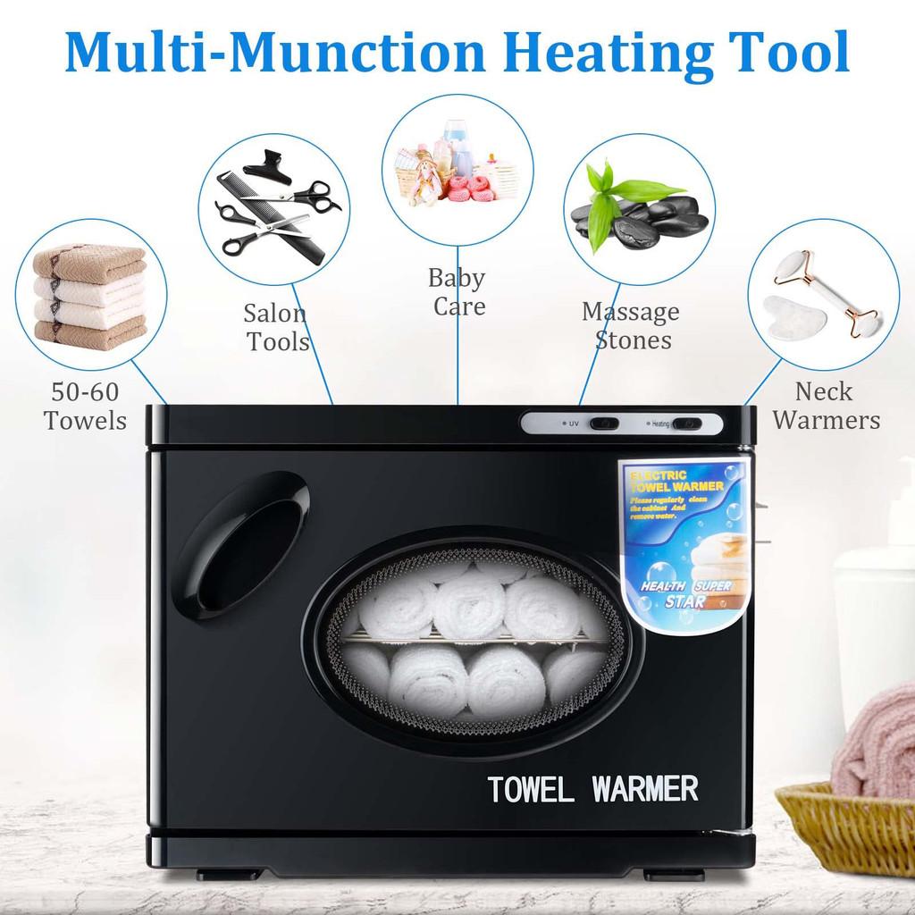 23-Liter Large Holding Capacity Towel Warmer Beauty Salon Drying Towel Disinfection Cabinet Multi-Munction Heating Tool