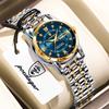 POEDAGAR Casual Women Wristwatch Waterproof Luminous Date Week Quartz Watches Stainless Steel Elegant Dress Ladies Watch