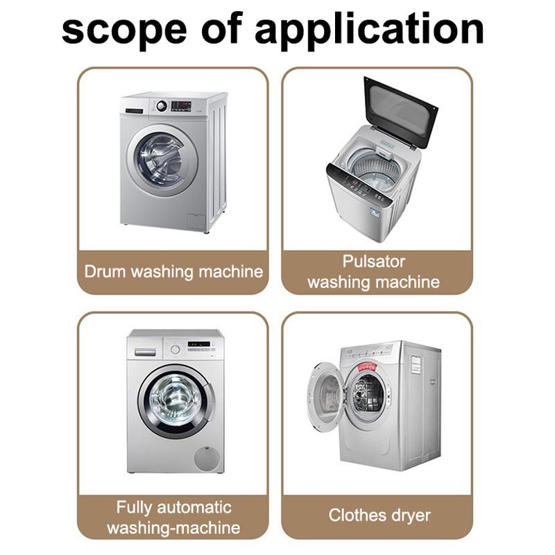 5Pcs Anti Winding Laundry Ball Circular Pure White Magic Cleaning Drum Washing Machine For Dirt Removal And Knotting