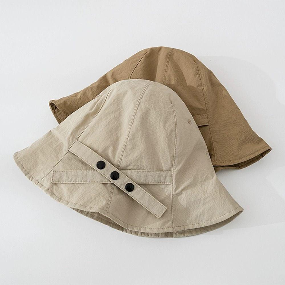 Quick Dry Bucket Hat Lightweight Fisherman Hat New Beach Hat  for Women and Girls