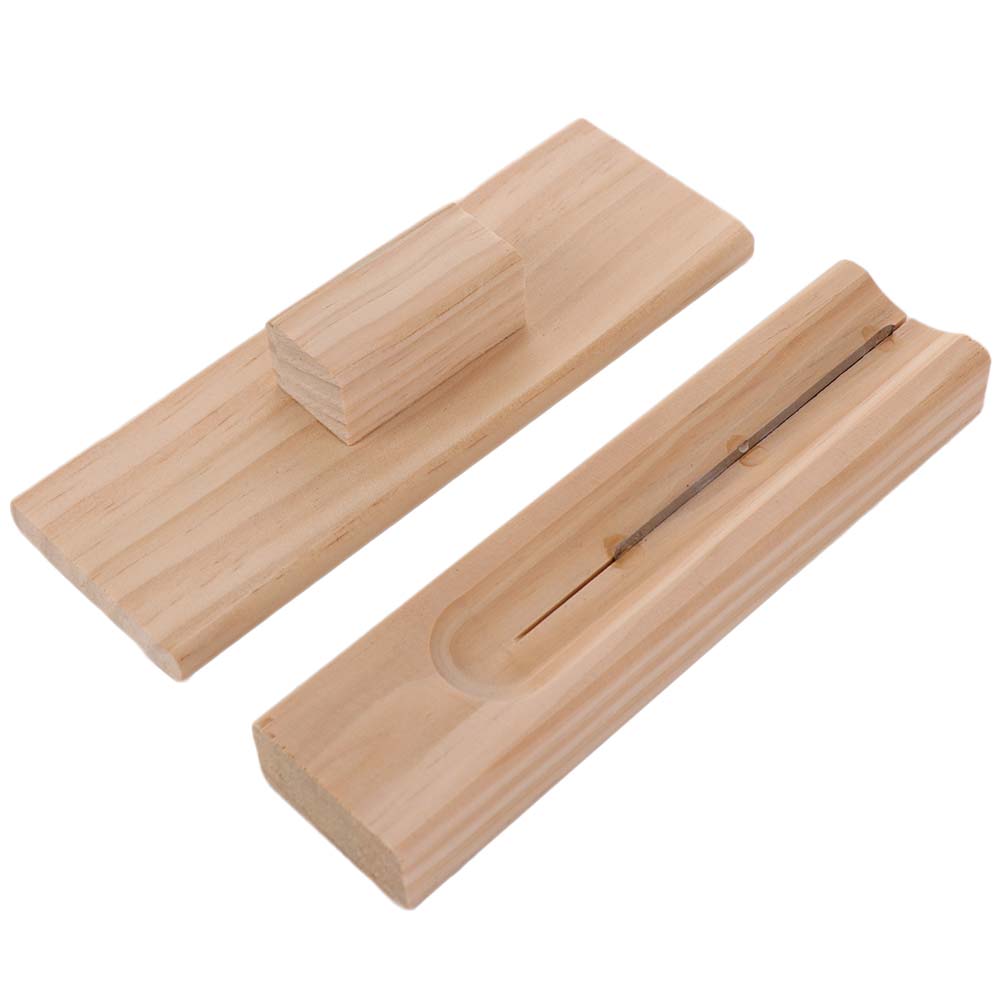 Household Wooden Chestnut Opener Safe Anti Slip Nut Opener Convenient Manual Water Hyacinth Peeler Restaurant