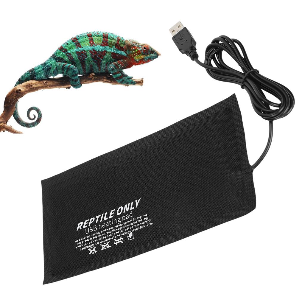 Reptile USB Heating Pad Cloth for Reptiles Snakes Crab