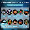 Multi Color LED USB Ocean Life Projection Light Projector Lamp for Party Kids Night Nursery Room Decor