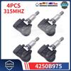 315MHZ 4PCS TPMS TIRE PRESSURE SENSOR 4250B975 For 2012-2017 Mitsubishi Outlander I-Miev Tyre Pressure Monitoring System Sensors